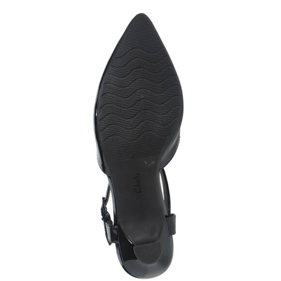 Clarks Kataleyna Cora Kitten Heel Pumps Black Size 7.5 - Picture 10 of 11